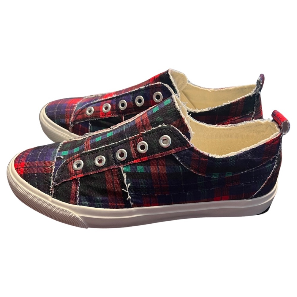 New Corkys Babalu Navy Tartan